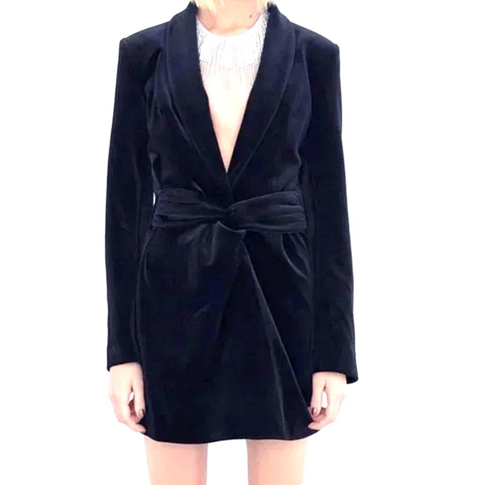 Zara velvet blazer dress - New (No Tag)